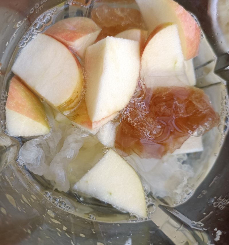 Apple Tremella Steps to make dew: 5