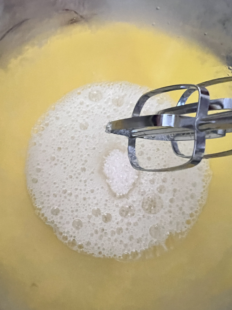 6-inch version of simple chiffon cake steps: 10