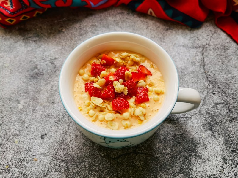 sweet potato How to make oatmeal yogurt shake: 11