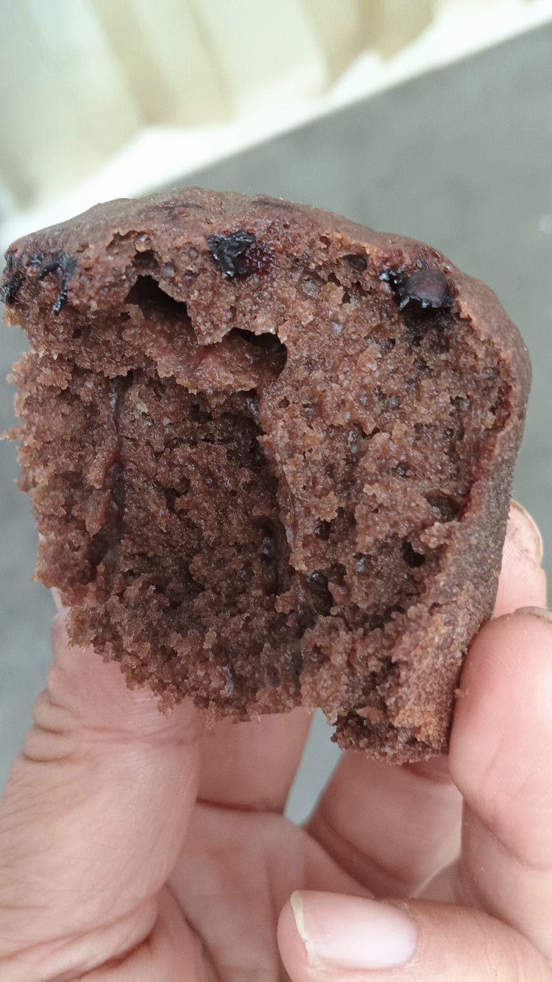  stir one Steps to make a successful chocolate muffin cake: 10