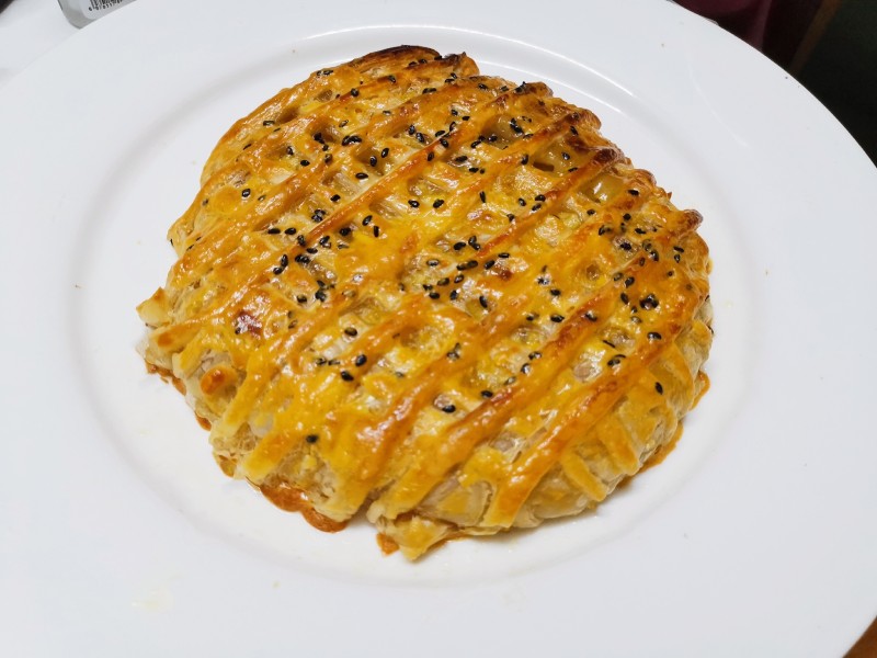10 minutes How to make Kuaishou Apple Pie: 6